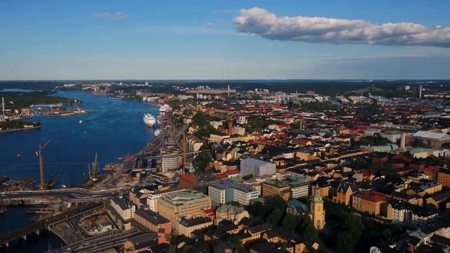 Stockholm, Sweden in HD: Stunning Drone Footage смотреть онлайн