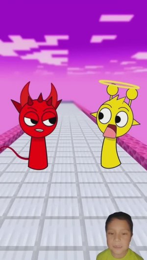 Sprunki, Baby Obstacle Challenge #sprunki #incrediboxsprunki #incredibox #cartoon