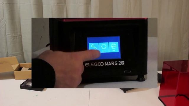 ELEGOO Mars 2 Pro Setting The Build Plate