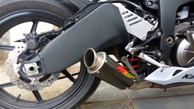 Zx 636 Mgp slip on exhaust indonesia смотреть онлайн
