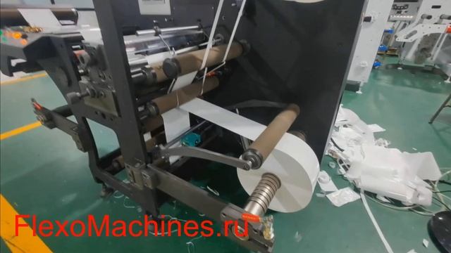 Скоростная серво бобинорезальная машина DK-370-Speed - резка ширину 20 мм на скорости 350 м/мин смотреть онлайн