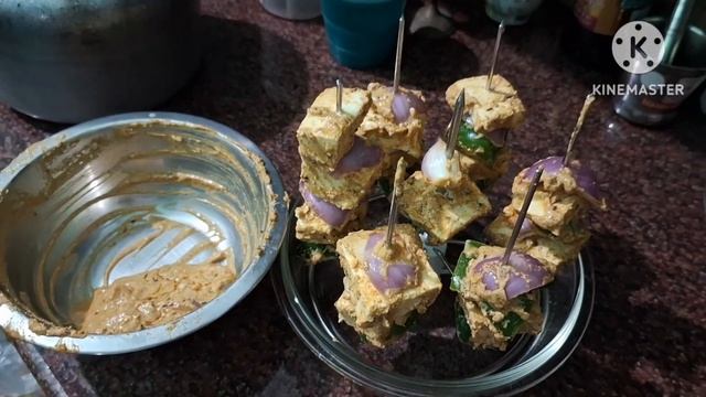 Paneer Tikka Preparation In Samsung microwave oven смотреть онлайн