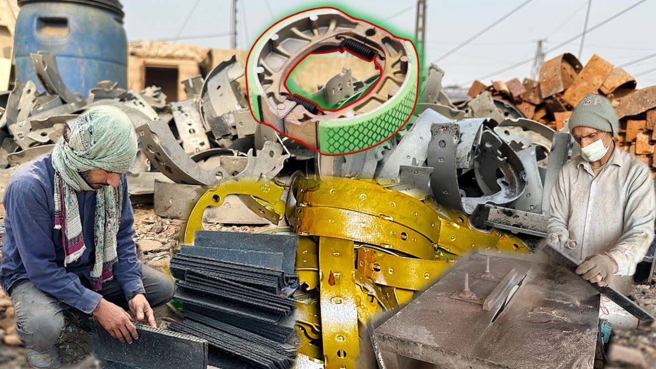 Удивительный Производственный Процесс Изготовления Автомобильных Тормозных Колодок. смотреть онлайн