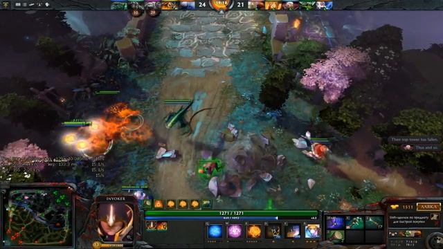 DOTA 2 | Раки в Атаке # 26 Инвокер | Не показательная игра за инвокера (очень старая) смотреть онлайн