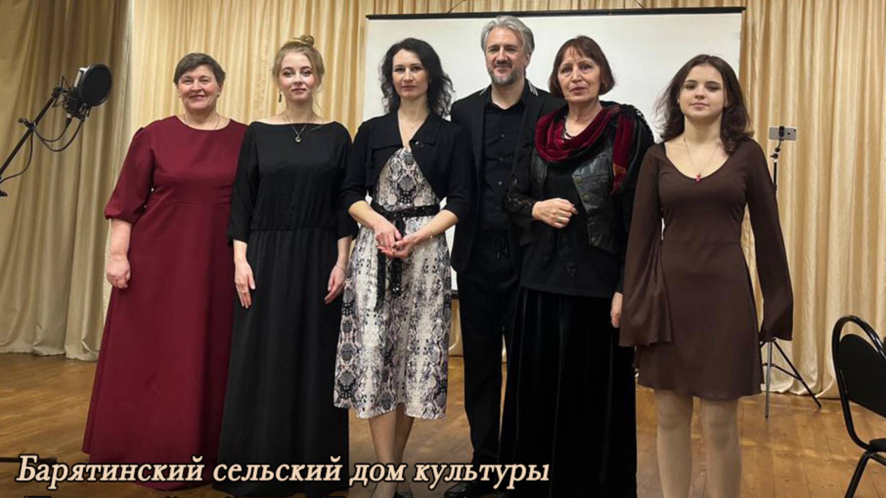 Рождественский концерт в Барятинском СДК, 18.01.25 смотреть онлайн