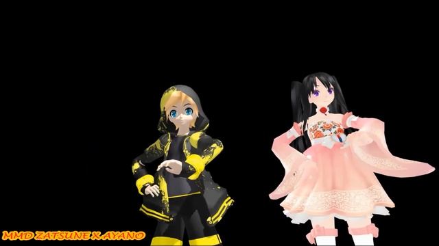 MMD Caramelldansen смотреть онлайн