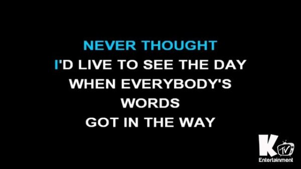 Neon Trees - Everybody Talks Karaoke Lyrics