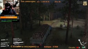 Прохождение Spintires. Спинтайрес - Стрим 6. Осторожно, мат!