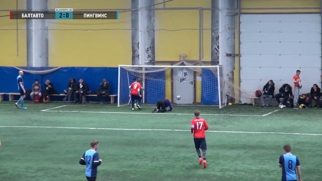 Первенство города в крытых помещениях. БалтАвто - Пингвинс смотреть онлайн