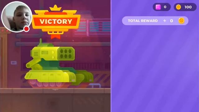 Стрим игры "Tank Stars". смотреть онлайн