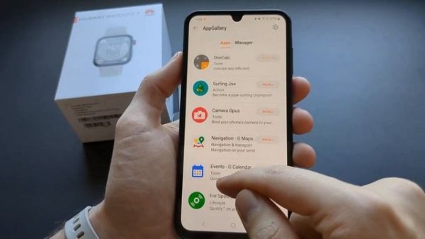Install & Add More Apps on Huawei Watch Fit 3 ( AppGallery)