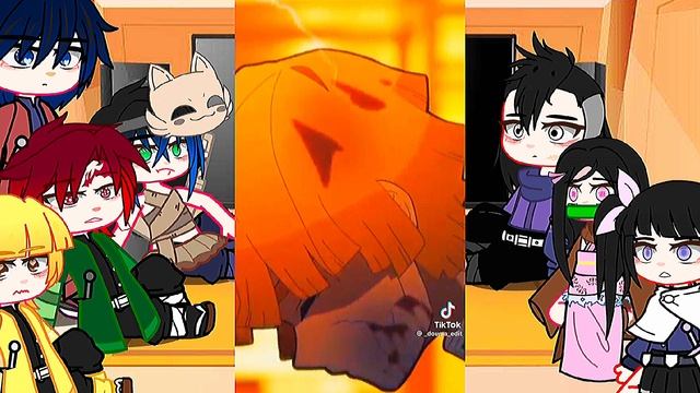 Реакция друзей Танджиро На Танджиро и его друзей🐾 1/3 ОПИСАНИЕ