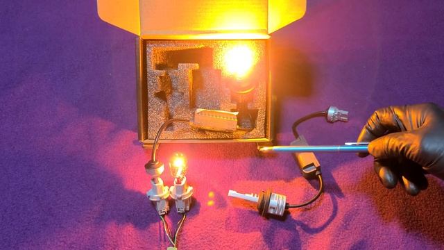 SIR IUS LED LSR 7443 7440 7440A Anti Hyper flashing LED Bulb Review, WOW! BRIGHT YELLOW! смотреть онлайн