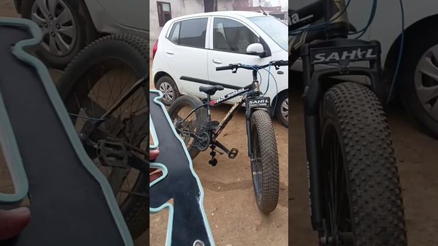 Install New AK 47 Neon light in fatbike 😍🔥 || #cyclemodification #shortsfeed #viral смотреть онлайн