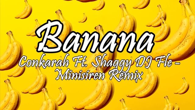 BANANA FEAT. SHAGGY - DJ FLE | MINISIREN REMIX HQ