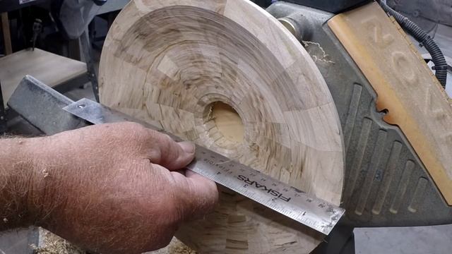 Oregon Wood Turning Open & Closed Segmented Spalted Maple Vessel смотреть онлайн