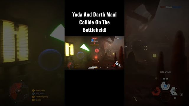 Darth Maul Wasn’t Expecting To See Yoda… Battlefront 2 #shorts #youtubeshorts смотреть онлайн