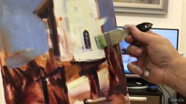 Изучаем технику живописи алла- прима.