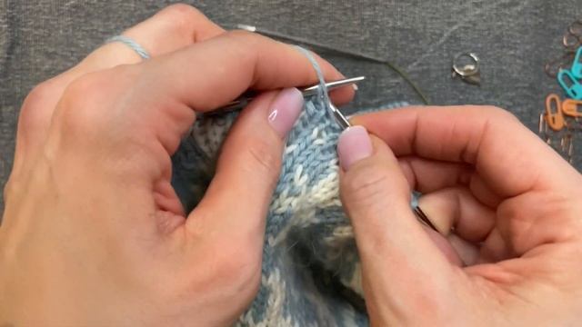 Raglan "Repeat" Sweater w/ short rows. Full tutorial. Part 3 смотреть онлайн