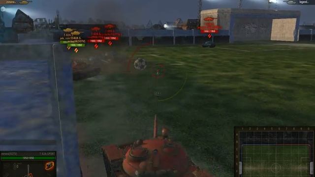 World Of Tanks - Football battle!! смотреть онлайн
