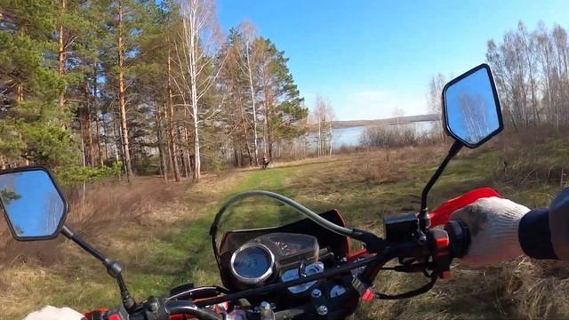 Motoland 250 Enduro и Электровелосипед. Поездка на Аргазинское водохранилище. Часть 2. 05.05.2020 г смотреть онлайн