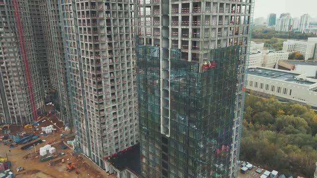 Модульный фасад ALT EF100 от «АЛЮТЕХ». Монтаж на ЖК «Level Мичуринский», Москва смотреть онлайн