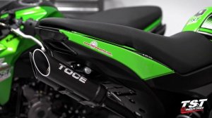 Kawasaki Z125 Toce Full Exhaust Sound!