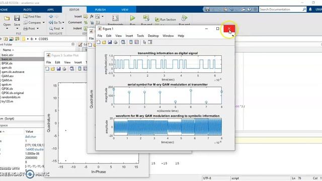 BPSK,QPSK,QAM in MATLAB and Simulink смотреть онлайн
