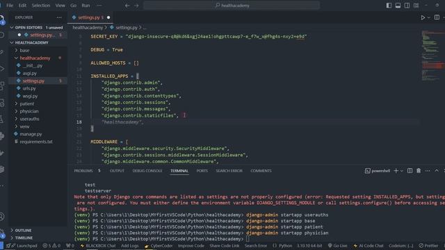 Django Проект Health Academy Академия Здоровья 1Ч смотреть онлайн