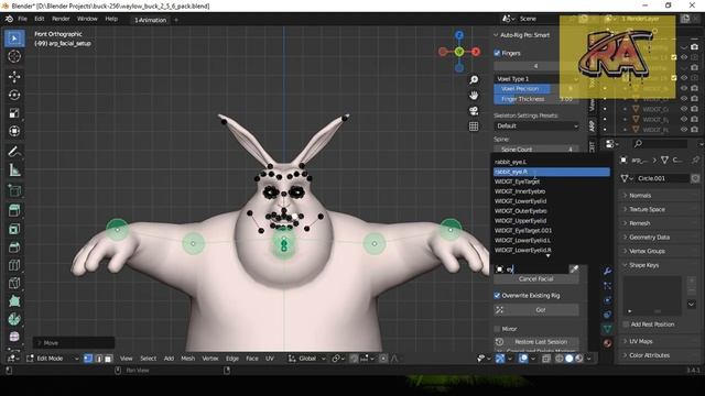Auto-Rig Pro Tutorial : Rig Big Buck Bunny | Quick & Easy Character Rigging in Blender 3D смотреть онлайн