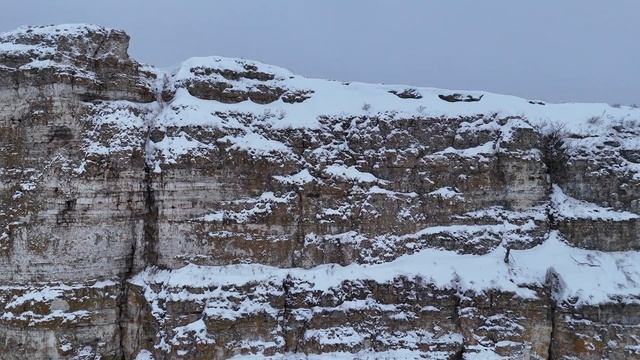 Девья гора и Молодецкий курган зимой. смотреть онлайн