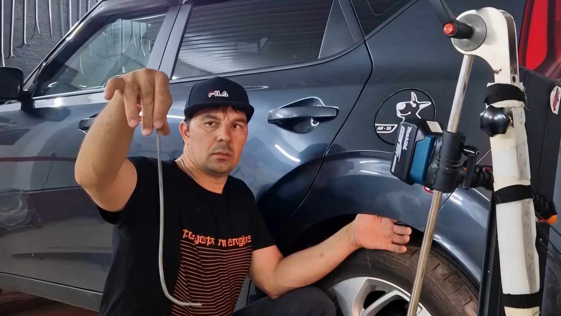 "pdr" работа в трудном доступе с растяжением ##paintlessdentrepair ##paintlessdentrepairtools #pdrto смотреть онлайн