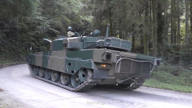 陸上自衛隊90式戦車玖珠上山 / JGSDF Type 90 Main Battle Tanks - 2016 смотреть онлайн