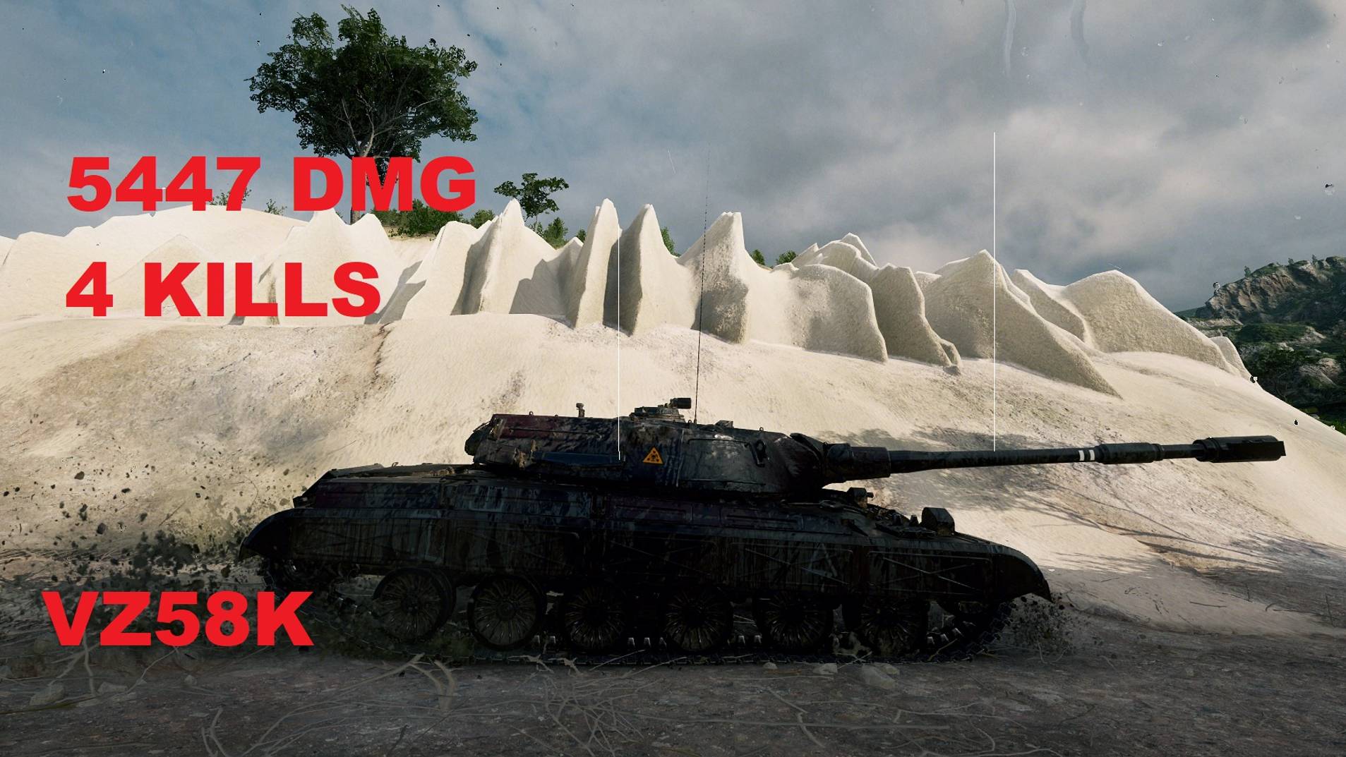 Мир Танков \World Of Tanks\ ЛУЧШИЕ РЕПЛЕИ- VZ58K 5447 УРОНА