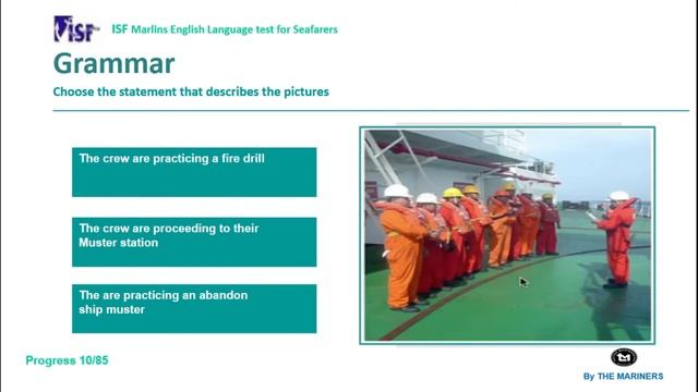 MARLINS TEST FOR SEAFARERS|| Belajar GRAMMAR - Matching Pictures смотреть онлайн