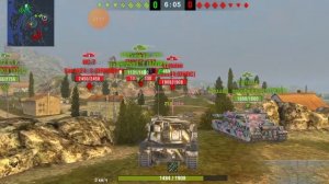 бабаха взрывает бк ису 8 tanks blitz