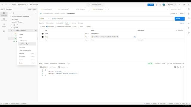 30 -Delete Category API - DELETE Method