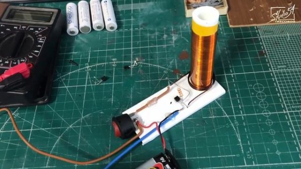 Качер Бровина. Мини катушка Тесла.