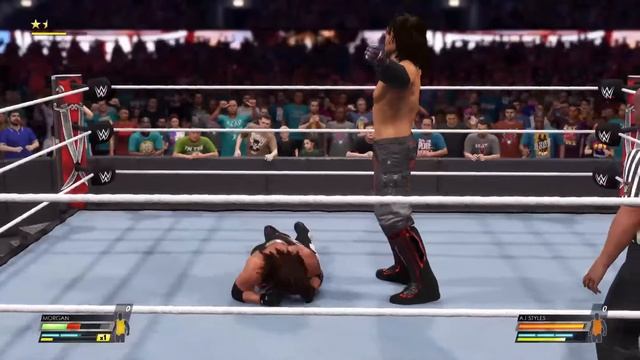 PS5 Wwe2k22 Wrestlmania Aj Styles gameplay