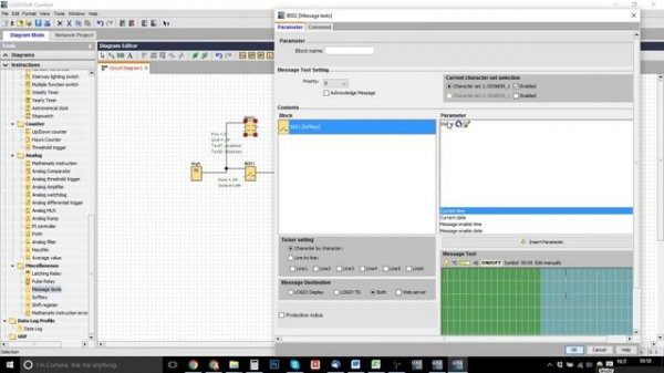 Siemens LOGO! soft comfort V8 TD text display soft key