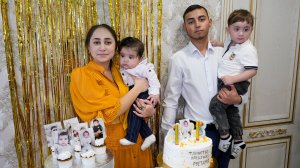 Андрей Котло крестит внука Рустама