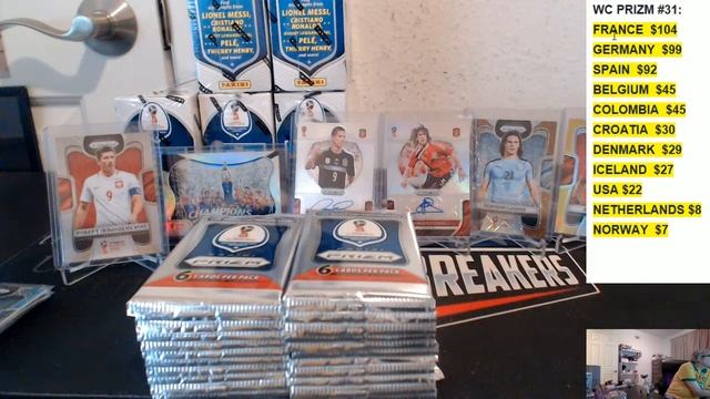 2018 PANINI FIFA WORLD CUP PRIZM 12 BOX HOBBY PICK YOUR TEAM CASE BREAK #30, MAY 23, 2018 смотреть онлайн
