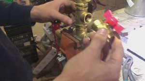 Кран в нужное положение.