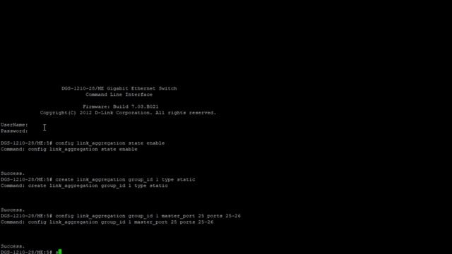 Настройка VLAN и агрегирования портов (Link Aggregation) на коммутаторах D-Link смотреть онлайн