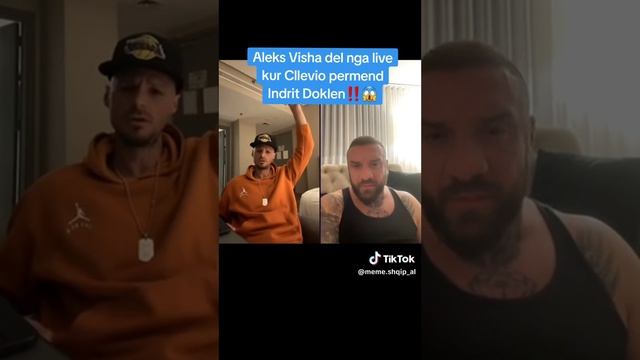 Aleksi del nga live kur Cllevion permend Indrit doklen 😱##india funny #viral #shorts #italy смотреть онлайн