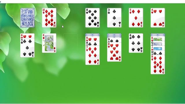 Solitaire [Windows 7] - First ever video! смотреть онлайн