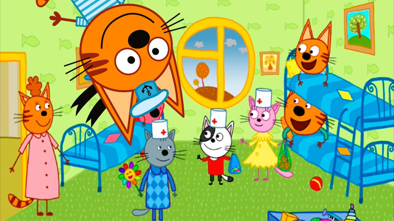 ПАЗЛ ТРИ КОТА - Развивающий мультфильм для детей "Пазлы" Познавательный мультик для малышей смотреть онлайн