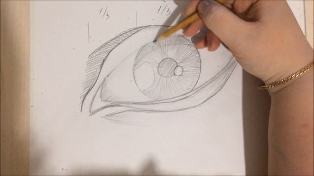 Урок рисования // Как нарисовать глаз // Урок для начинающих. Рисуем вместе