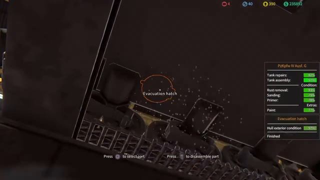 Tank Mechanic Simulator PS4 смотреть онлайн