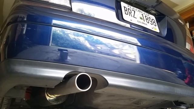 Mk4 Jetta 1.8t with eBay exhaust. смотреть онлайн